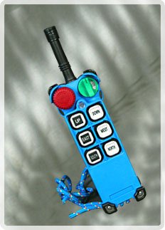 Radio Remote Control For Mono Rail Hoist, Transfer Trolleys, Furnace Doors